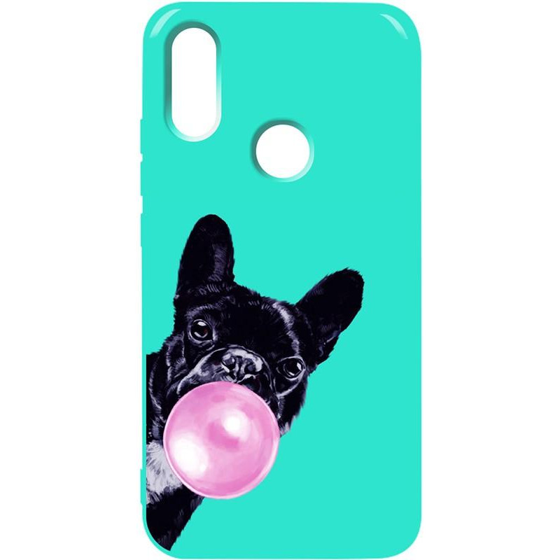 TOTO Pure TPU 2mm Print Case Xiaomi Redmi 7 #75 Bubbledog Mint - зображення 1