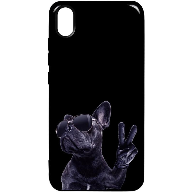 TOTO Pure TPU 2mm Print Case Xiaomi Redmi 7A #80 Cooldog Black - зображення 1