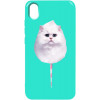 TOTO Pure TPU 2mm Print Case Xiaomi Redmi 7A #9 Cat Candy Mint - зображення 1