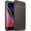 TOTO TPU Carbon Fiber 1,5mm Case iPhone 7/8 Coffee - зображення 1