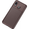 TOTO TPU Carbon Fiber 1,5mm Case Samsung Galaxy A20/A30 Coffee - зображення 2