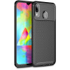 TOTO TPU Carbon Fiber 1,5mm Case Samsung Galaxy M20 Black - зображення 1