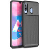 TOTO TPU Carbon Fiber 1,5mm Case Samsung Galaxy M30 Black - зображення 1