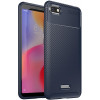 TOTO TPU Carbon Fiber 1,5mm Case Xiaomi Redmi 6A Dark Blue - зображення 1