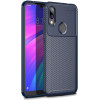 TOTO TPU Carbon Fiber 1,5mm Case Xiaomi Redmi 7 Dark Blue - зображення 1