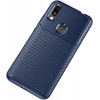 TOTO TPU Carbon Fiber 1,5mm Case Xiaomi Redmi 7 Dark Blue - зображення 2