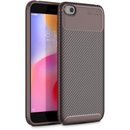 TOTO TPU Carbon Fiber 1,5mm Case Xiaomi Redmi Go Coffee