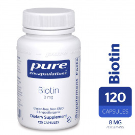 Pure Encapsulations Biotin 8 mg 120 caps