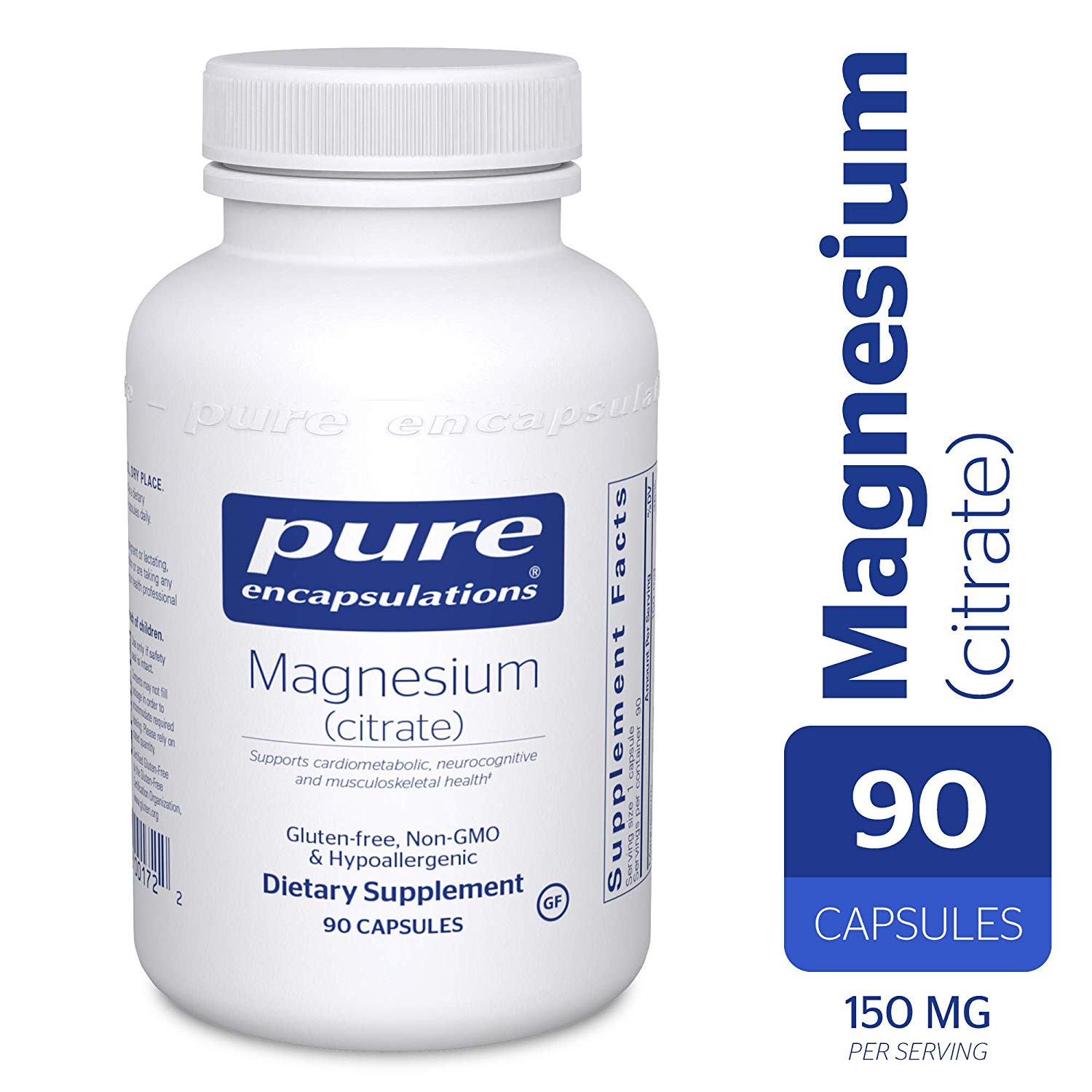 Pure Encapsulations Magnesium Citrate 90 caps - зображення 1