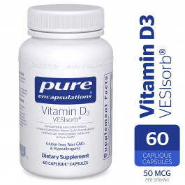 Pure Encapsulations Vitamin D3 VESIsorb 60 caps