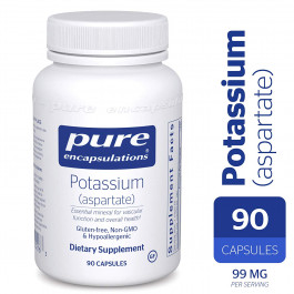 Pure Encapsulations Potassium Aspartate 90 caps