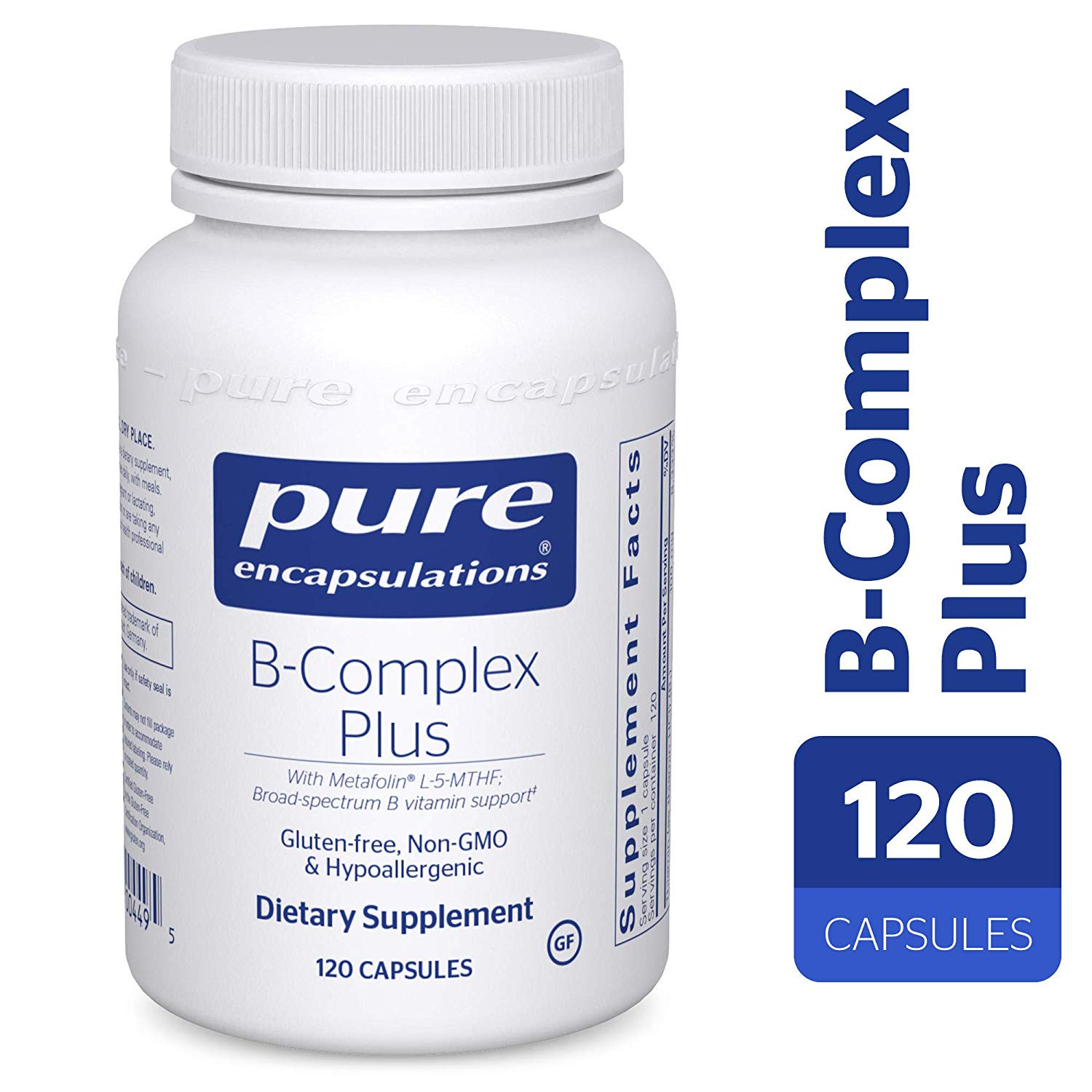 Pure Encapsulations B-Complex Plus 120 caps - зображення 1