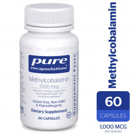 Pure Encapsulations Methylcobalamin 1,000 mcg 60 caps