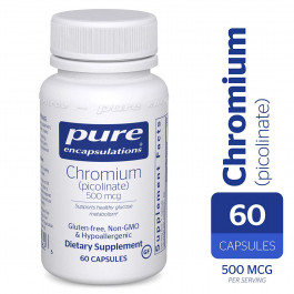   Pure Encapsulations Chromium Picolinate 500 mcg 60 caps