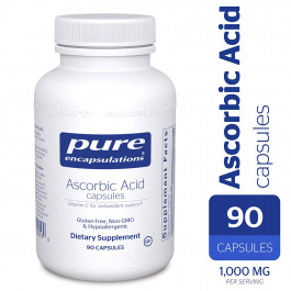 Pure Encapsulations Ascorbic Acid Capsules 90 caps