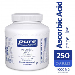 Pure Encapsulations Ascorbic Acid Capsules 250 caps
