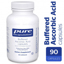 Pure Encapsulations Buffered Ascorbic Acid Capsules 90 caps