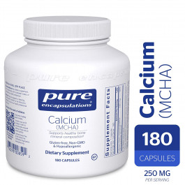   Pure Encapsulations Calcium MCHA 180 caps