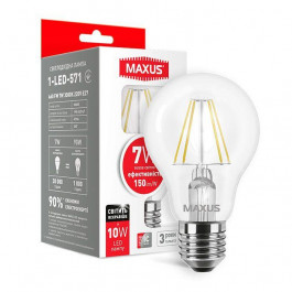 MAXUS LED A60 FM 7W 3000K 220V E27 (1-LED-571)