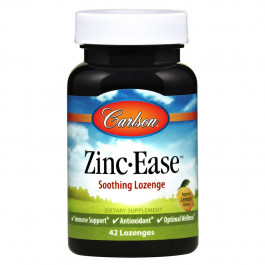 Carlson Labs Zinc-Ease 42 tabs Natural Lemon