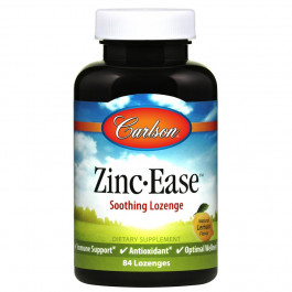 Carlson Labs Zinc-Ease 84 tabs Natural Lemon