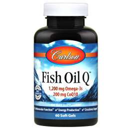 Carlson Labs Fish Oil Q 60 caps