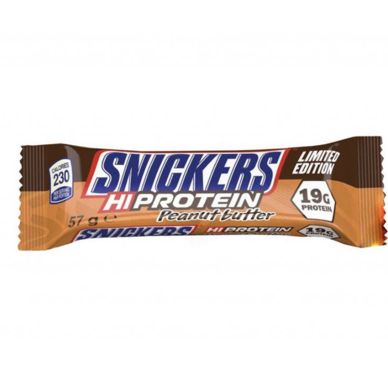 Mars Protein Snickers Hi Protein Bar 57 g Peanut Butter - зображення 1