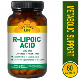 Country Life R-Lipoic Acid 100 mg 60 caps