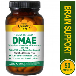 Country Life DMAE 350 mg 50 caps