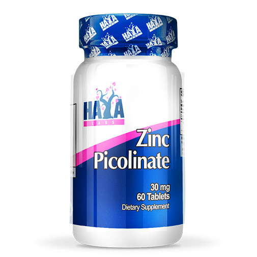 Haya Labs Zinc Picolinate 30 mg 60 tabs - зображення 1