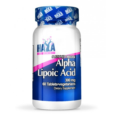 Haya Labs Sustained Release Alpha Lipoic Acid 300 mg 60 tabs - зображення 1