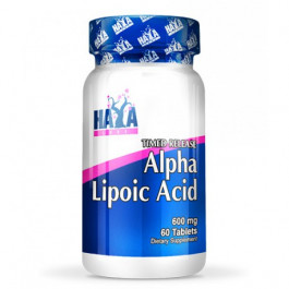 Haya Labs Alpha Lipoic Acid -Time Release 600 mg 60 tabs