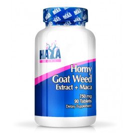 Haya Labs Horny Goat Weed Extract 750 mg + Maca 90 tabs