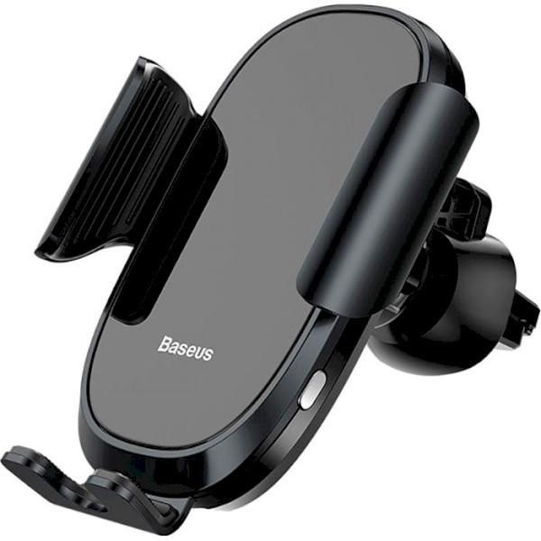 Baseus Smart Car Mount Cell Black (SUGENT-ZN01) - зображення 1