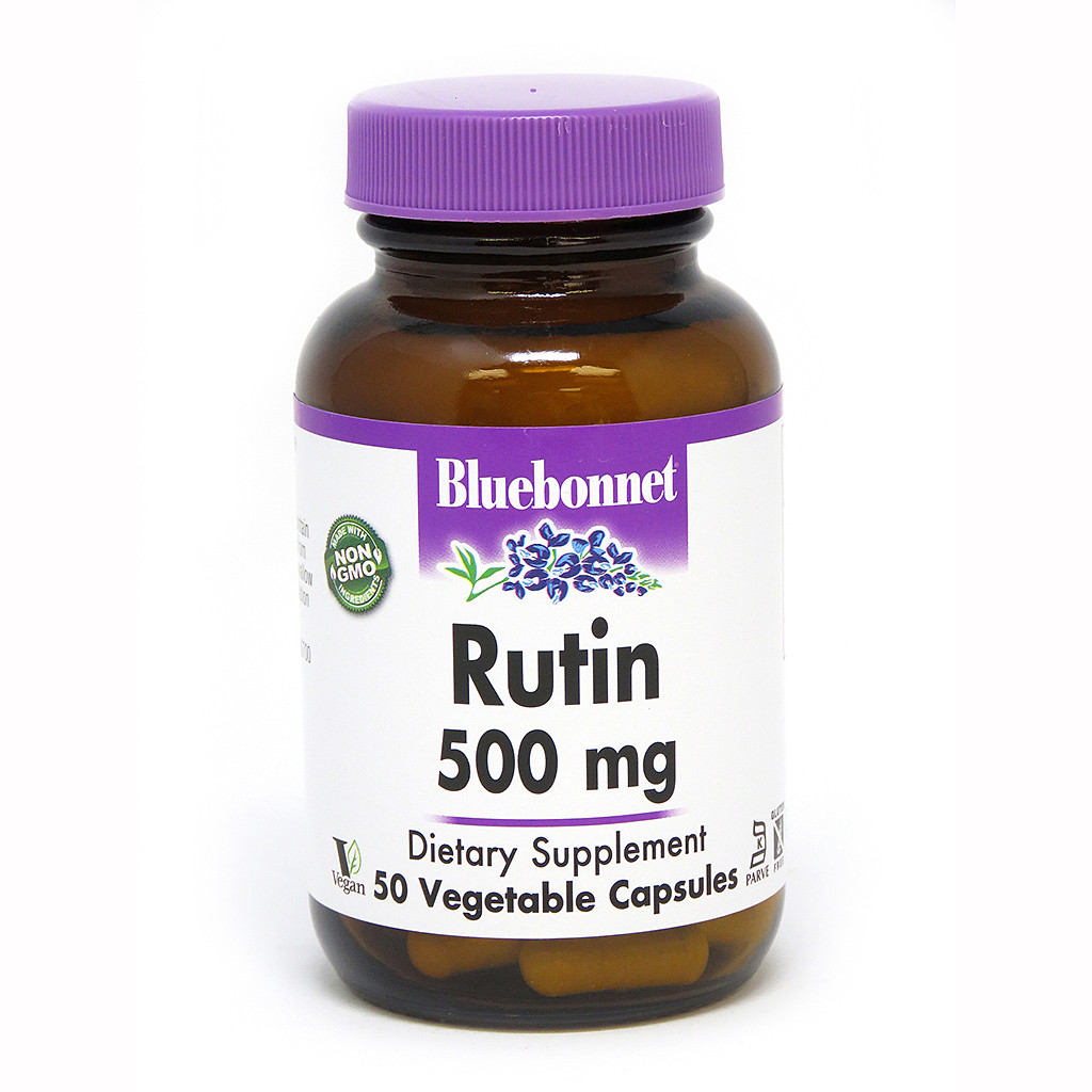 Bluebonnet Nutrition Rutin 500 mg 50 caps - зображення 1