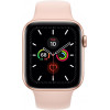 Apple Watch Series 5 GPS 44mm Gold Aluminum w. Pink Sand b.- Gold Aluminum (MWVE2) - зображення 2