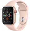 Apple Watch Series 5 LTE 40mm Gold Aluminum w. Pink Sand b.- Gold Aluminum (MWWP2) - зображення 2