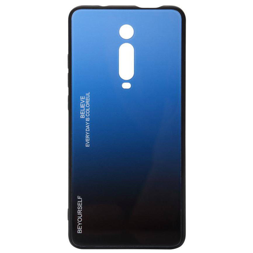 BeCover Gradient Glass для Xiaomi Mi 9T/ 9T Pro / Redmi K20 / K20 Pro Blue-Black (703996) - зображення 1