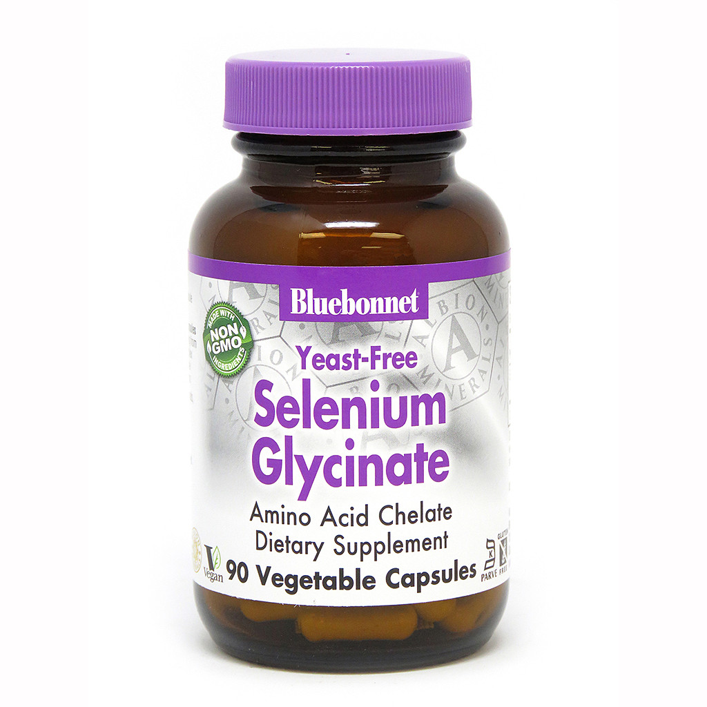 Bluebonnet Nutrition Yeast-Free Selenium Glycinate 90 caps - зображення 1