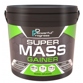 Powerful Progress Super Mass Gainer 4000 g /40 servings/ Hazelnut
