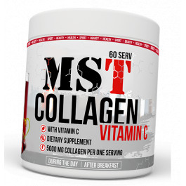   MST Nutrition Collagen Vitamin C Powder 300 g /60 servings/ Lemonade