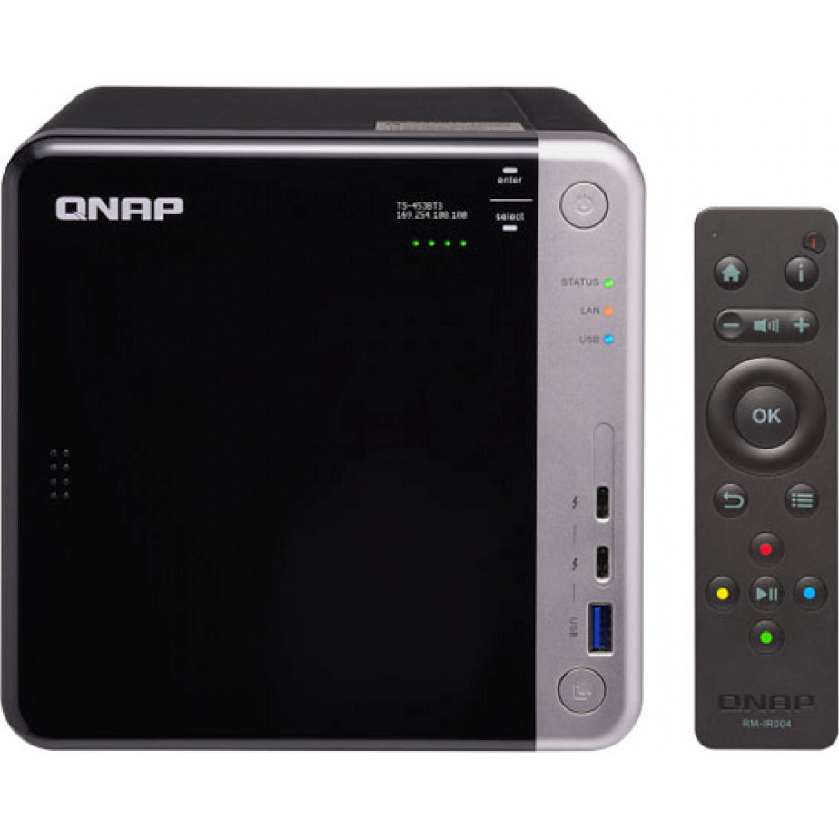 Qnap TS-453BT3-8G купить в интернет-магазине: цены на сетевое хранилище  TS-453BT3-8G - отзывы и обзоры, фото и характеристики. Сравнить предложения  в Украине: Киев, Харьков, Одесса, Днепр на Hotline.ua