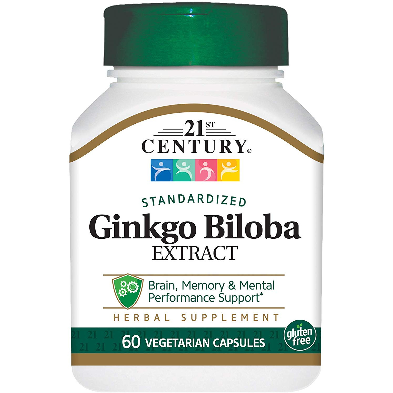 21st Century Ginkgo Biloba Extract 60 caps - зображення 1