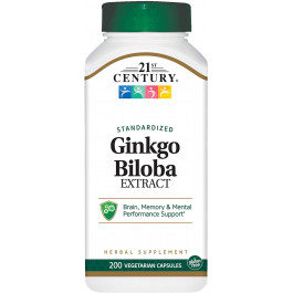 21st Century Ginkgo Biloba Extract 200 caps
