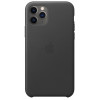 Apple iPhone 11 Pro Leather Case - Black (MWYE2) - зображення 1