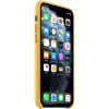 Apple iPhone 11 Pro Leather Case - Meyer Lemon (MWYA2) - зображення 2