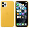 Apple iPhone 11 Pro Leather Case - Meyer Lemon (MWYA2) - зображення 3
