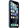 Apple iPhone 11 Pro Leather Case - Midnight Blue (MWYG2) - зображення 1