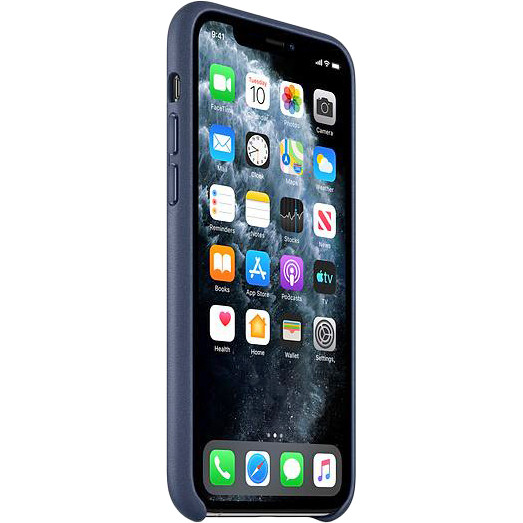 Apple iPhone 11 Pro Leather Case - Midnight Blue (MWYG2) - зображення 1