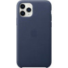 Apple iPhone 11 Pro Leather Case - Midnight Blue (MWYG2) - зображення 2